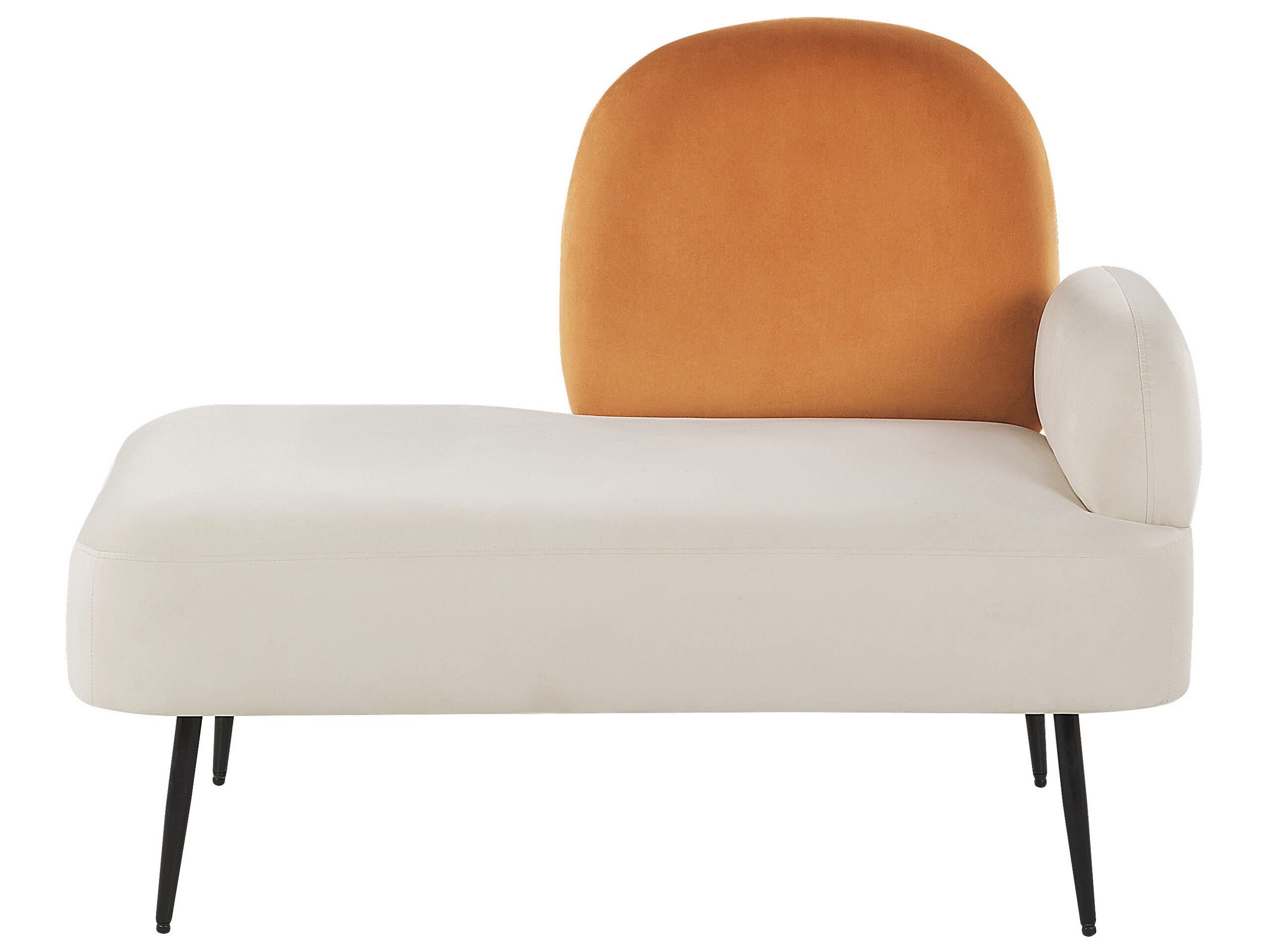 arcey - Canapé velours Orange - Vue supplémentaire 1