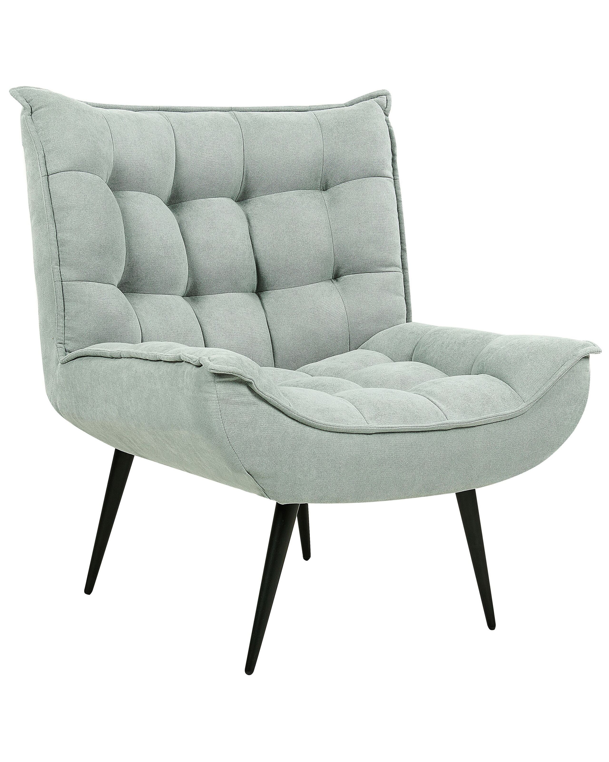 Fauteuil Tissu Vert menthe