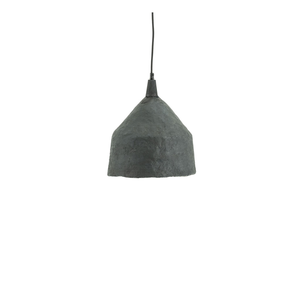 Suspension en papier mâché ø28cm – Gris