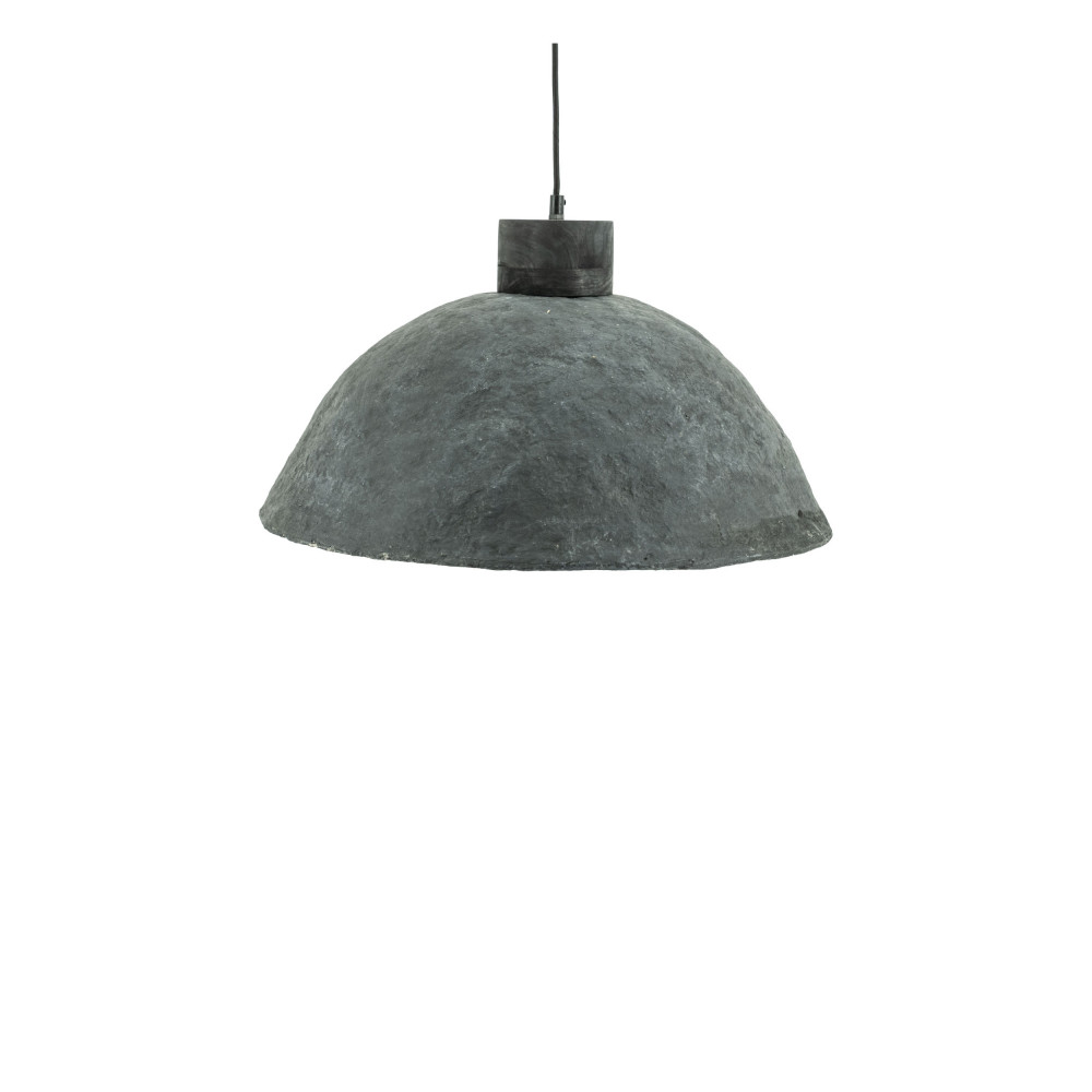Suspension en papier mâché ø50cm – Gris