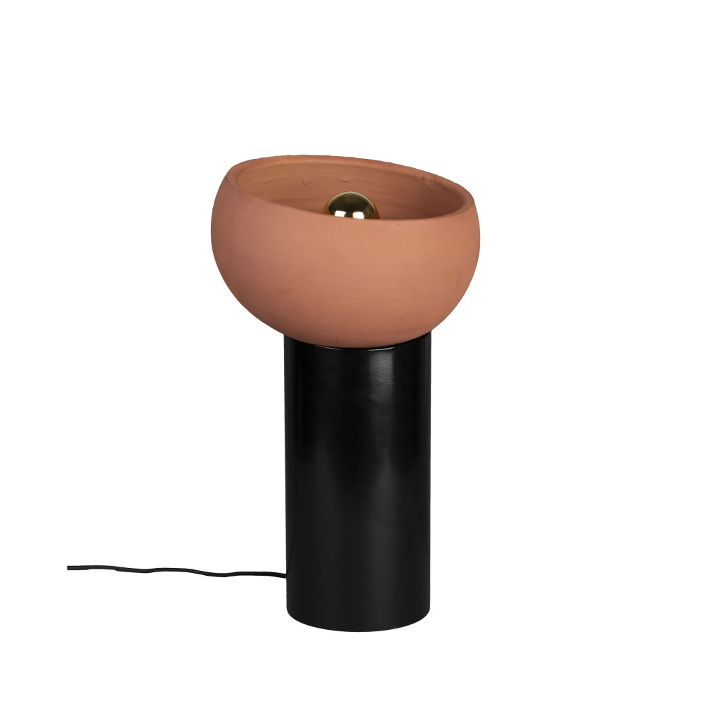 Lampe à poser ronde en terre cuite ø26cm – Terracotta