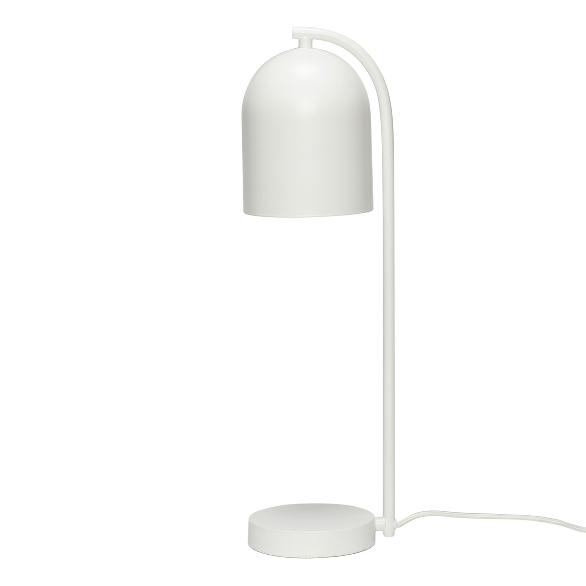 Lampe de table en blanc