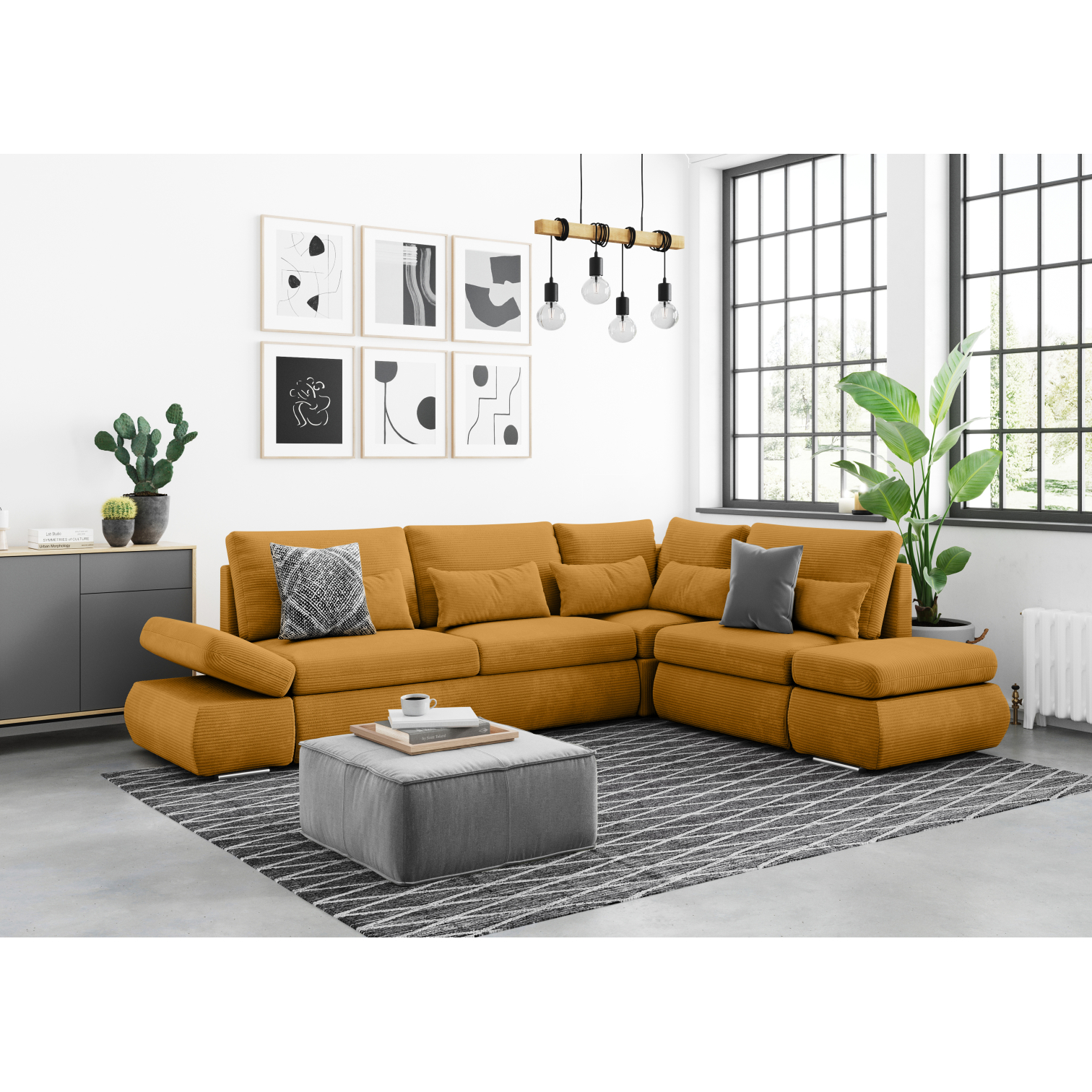 Produit similaire: sebastian - Canapé convertible Jaune