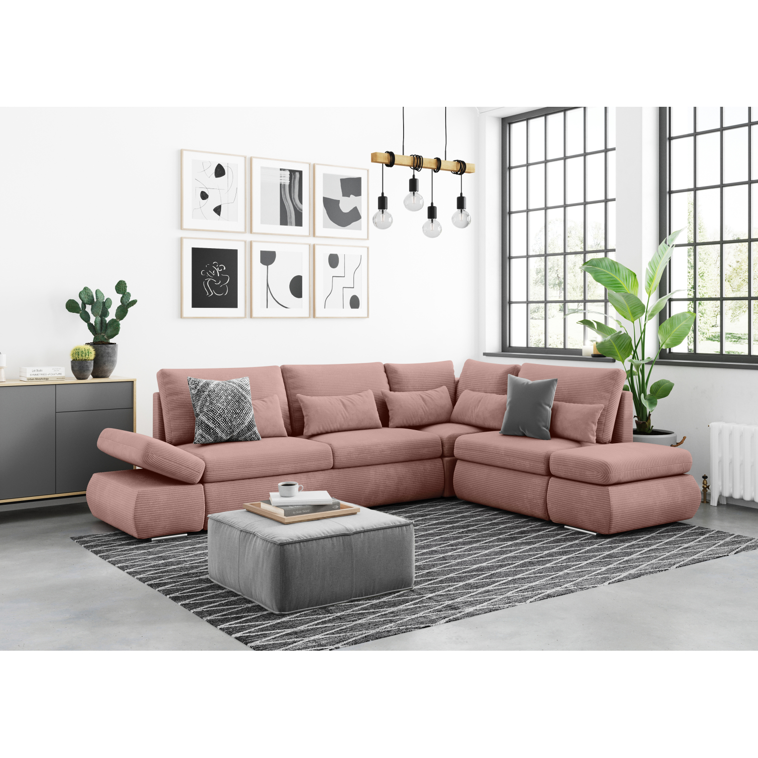 Produit similaire: sebastian - Canapé convertible Rose