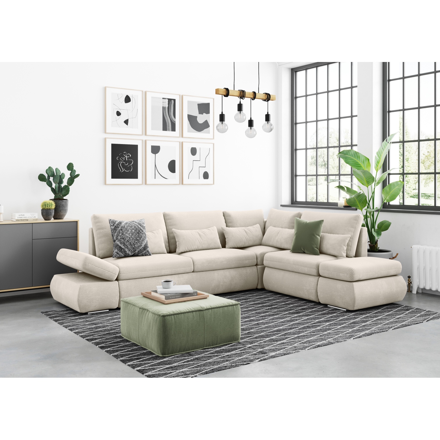 Produit similaire: sebastian - Canapé convertible Beige