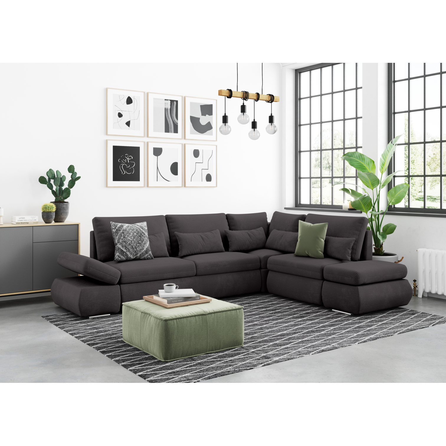 Produit similaire: sebastian - Canapé convertible Gris