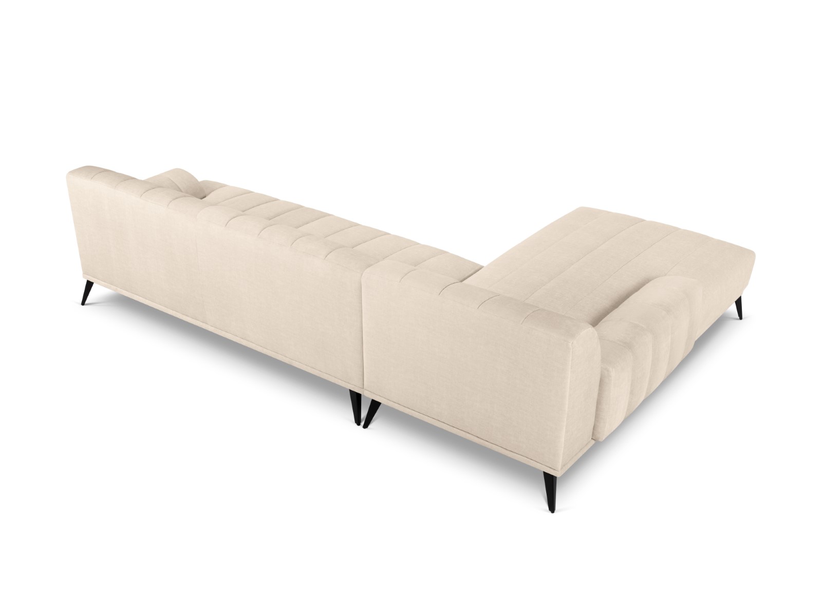 Rita - Canapé velours Beige - Vue supplémentaire 2