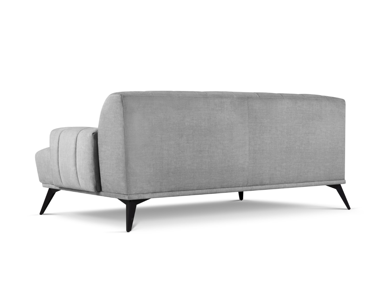 Rita - Canapé velours Gris - Vue supplémentaire 2