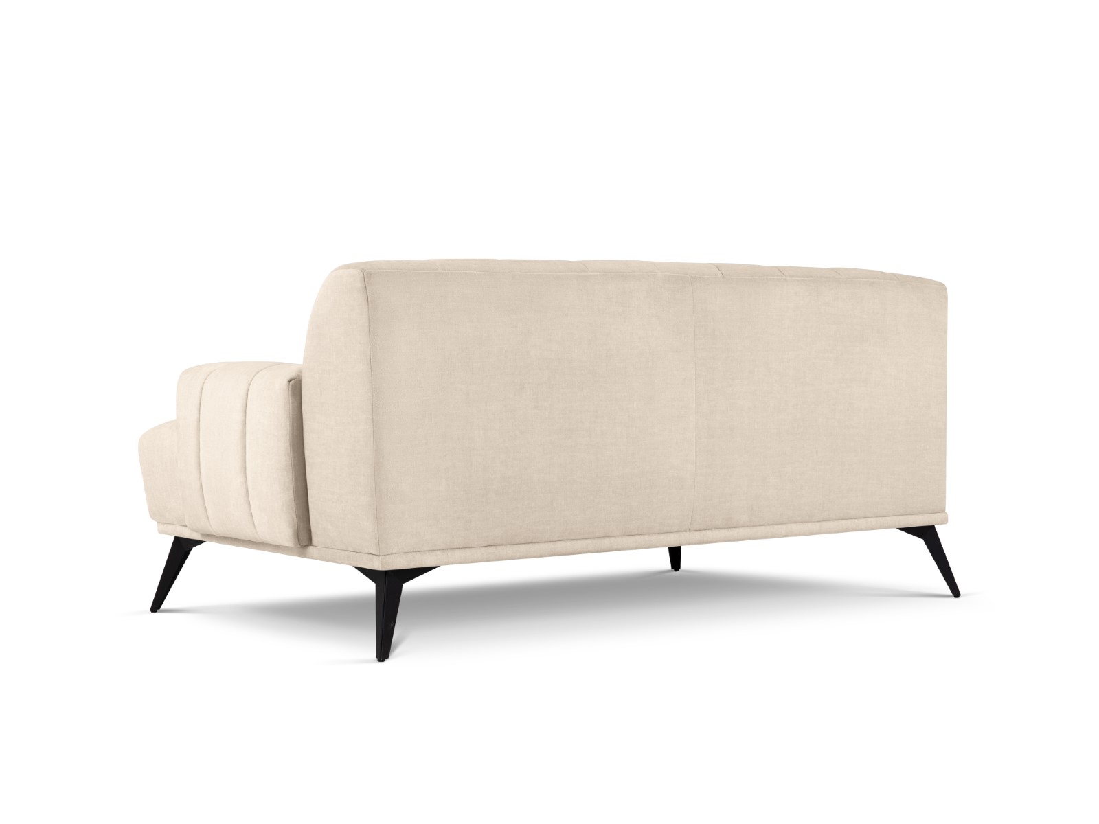 Rita - Canapé velours Beige - Vue supplémentaire 2