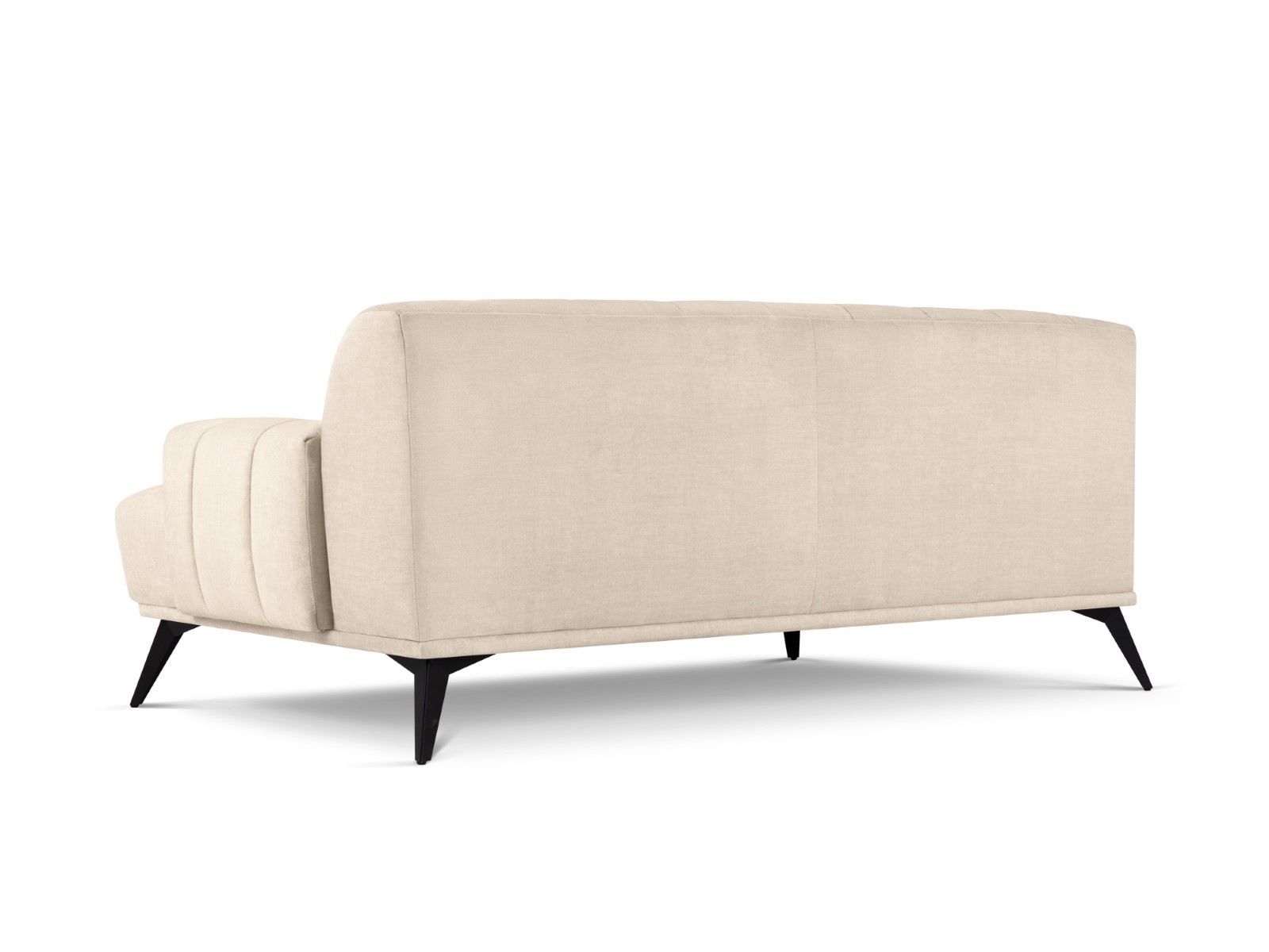 rita - Canapé velours Beige - Vue supplémentaire 2