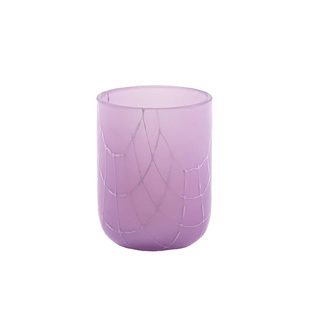 verre à eau en verre violet h9xd7cm