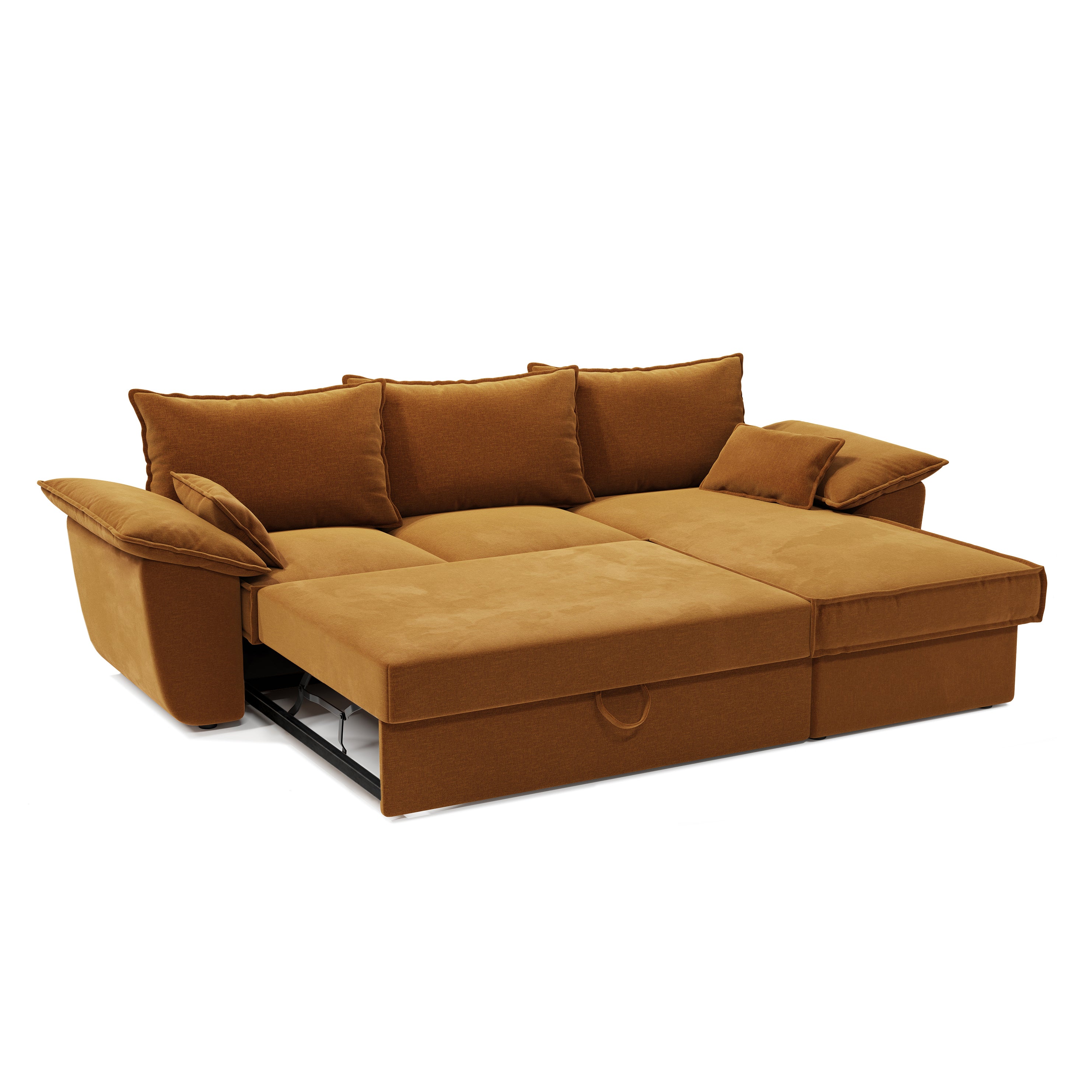 sasha - Canapé convertible Jaune - Vue supplémentaire 2