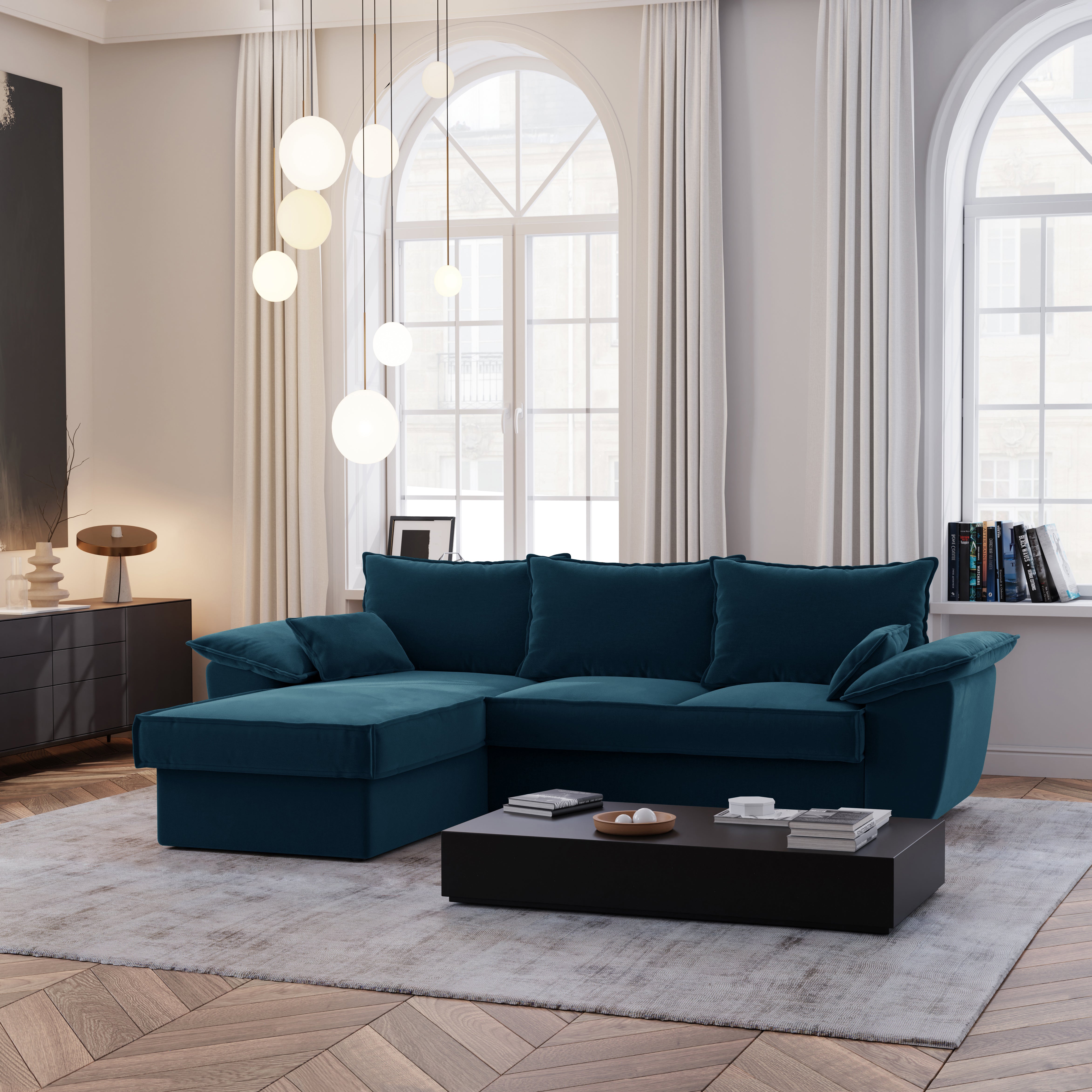 Produit similaire: sasha - Canapé convertible Bleu