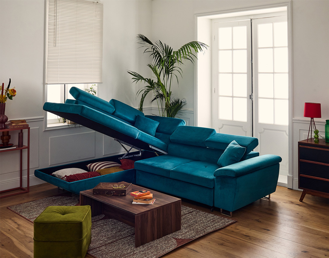 dimas - Canapé Bleu - Vue supplémentaire 2