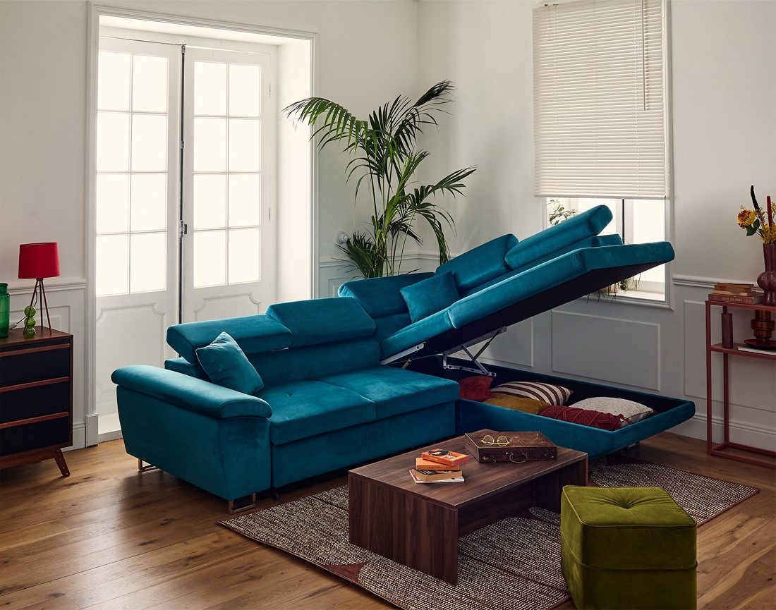 dimas - Canapé Bleu - Vue supplémentaire 2