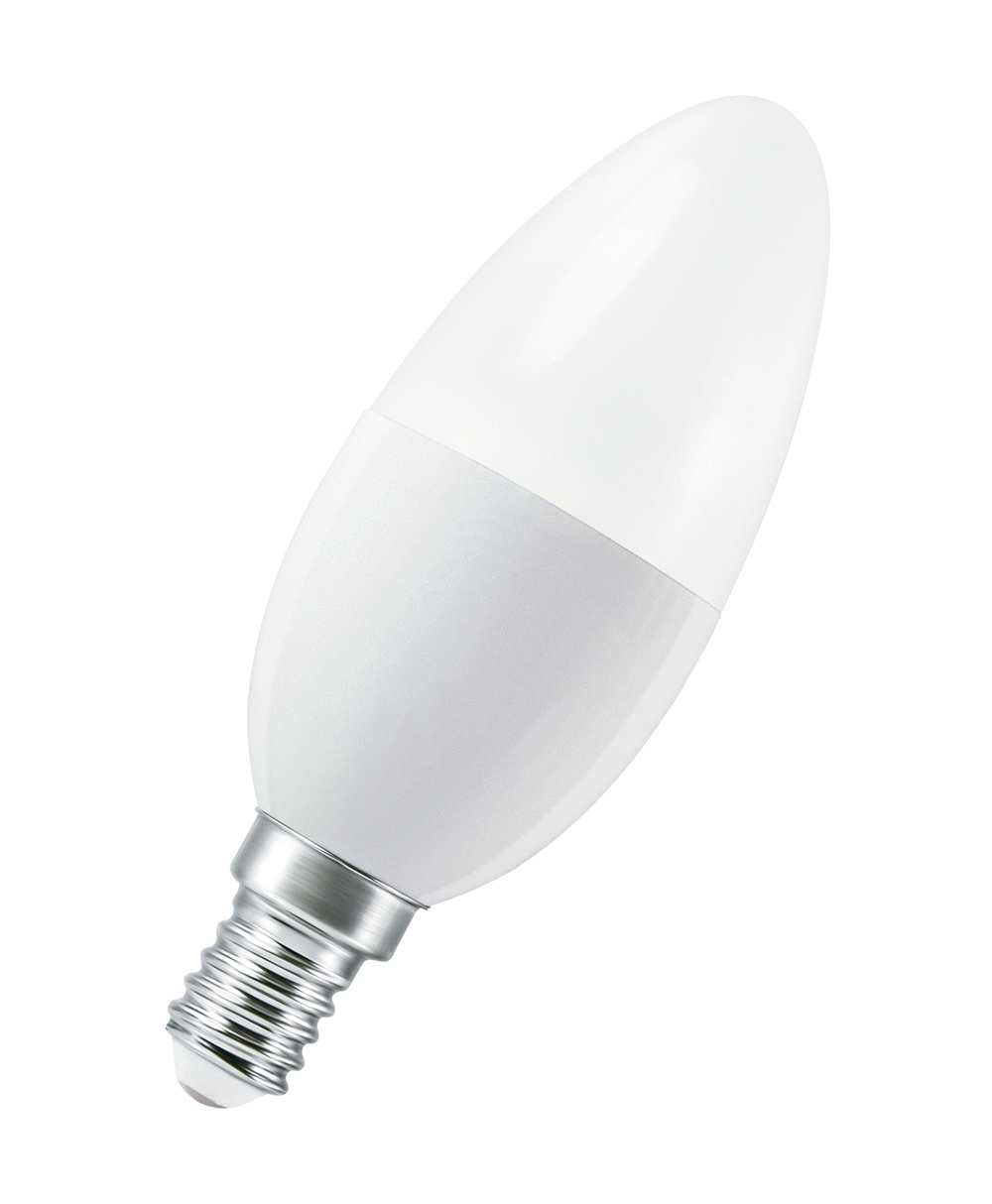 Ampoule intelligente en verre transparent, 6cm