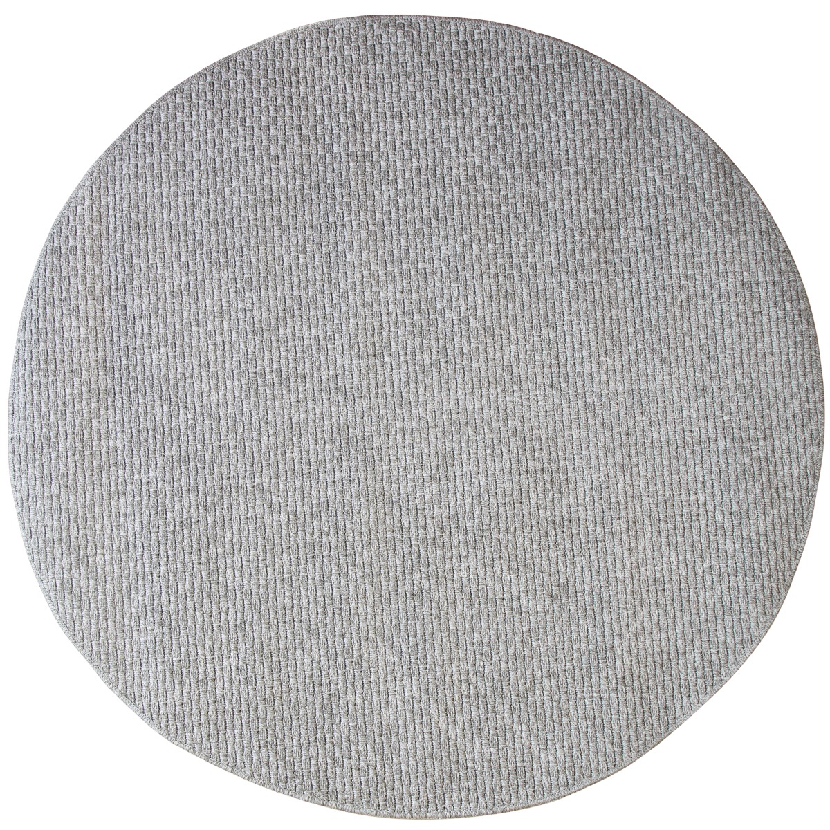 Tapis d'extérieur/intérieur aspect jute gris D190