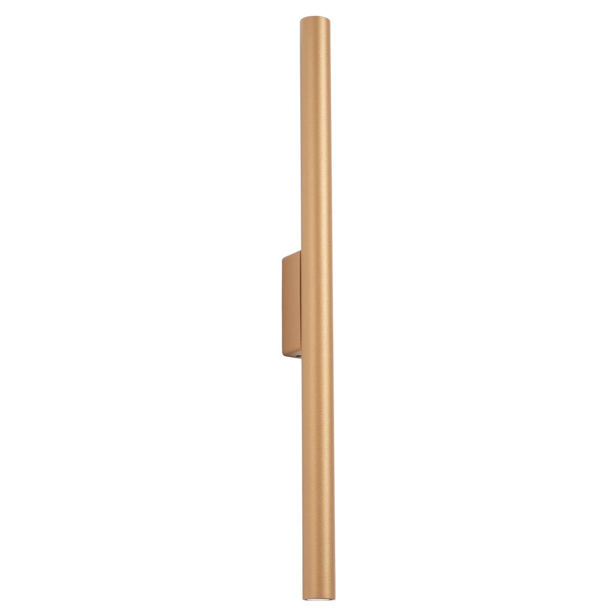Applique tube en métal, doré L: 2,5cm