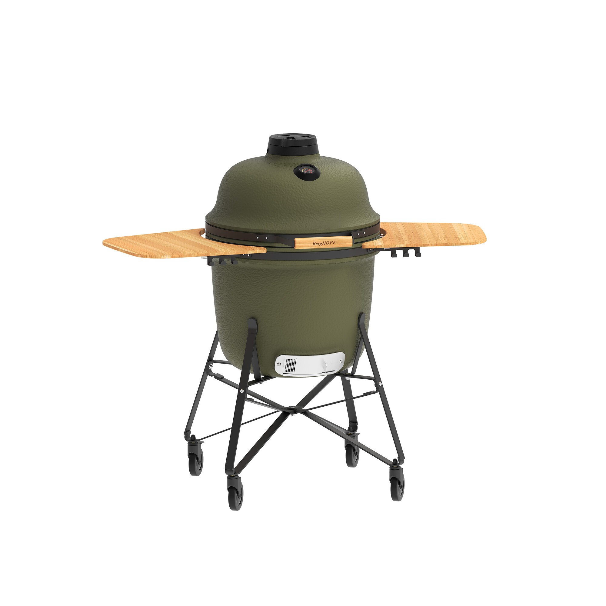 BBQ et four en céramique vert mat 58cm