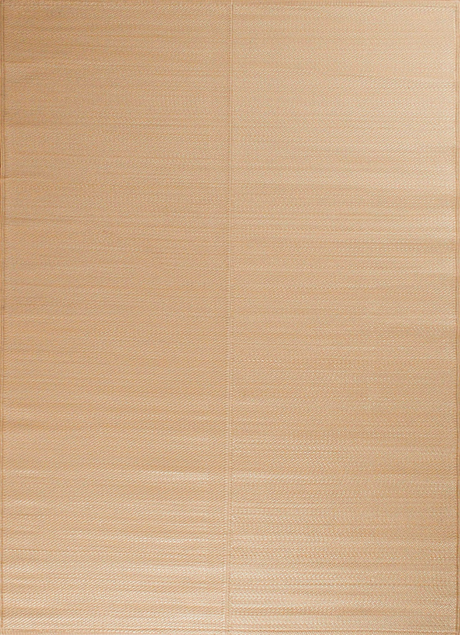 Tapis extérieur réversible motif uni - Beige - 150x220 cm