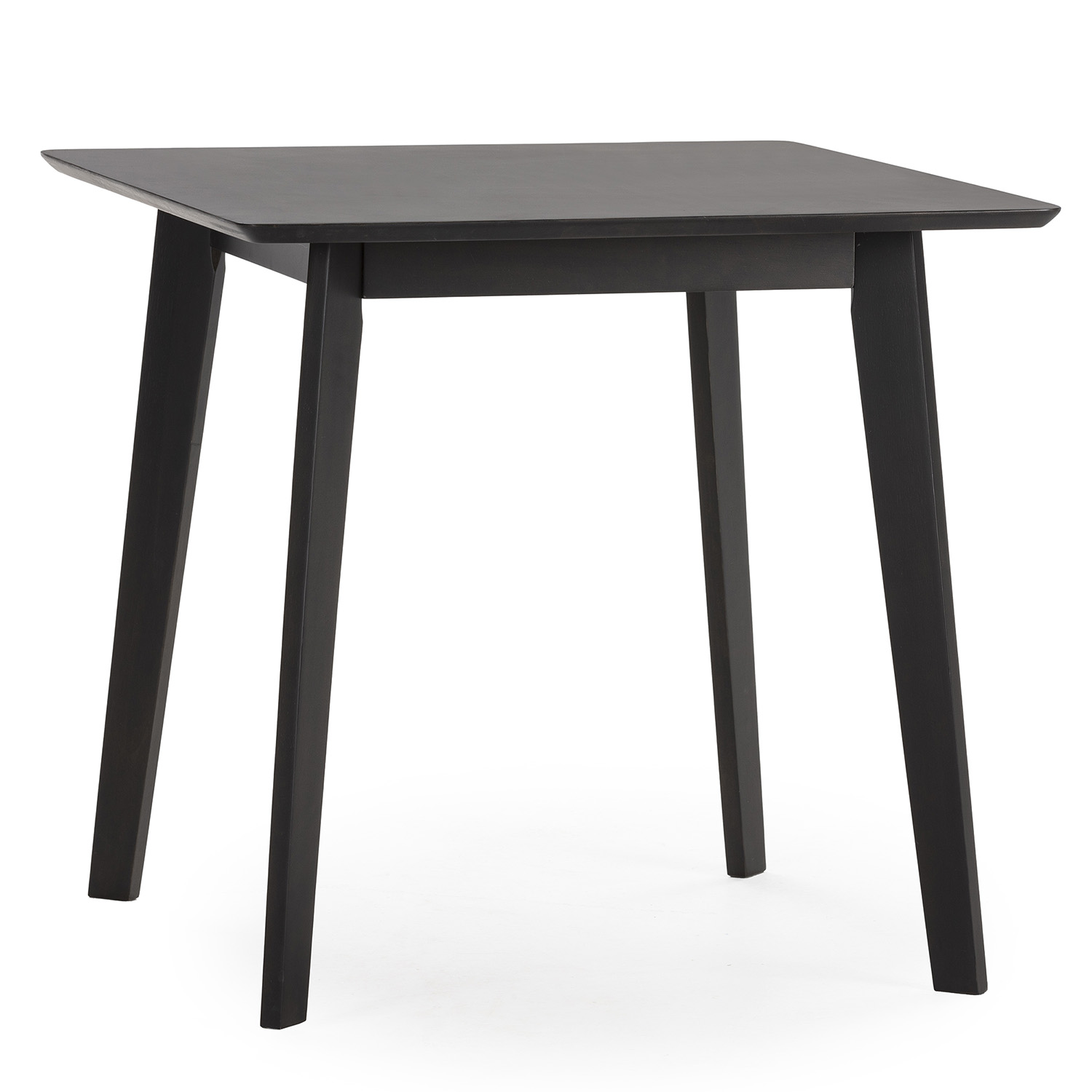 Table à manger 80×80 cm Couleur Noir