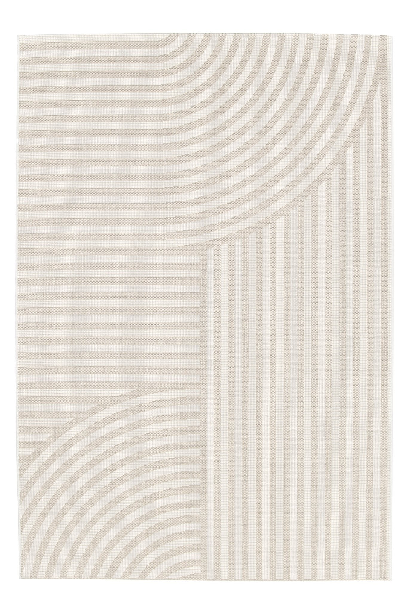 Tapis design intérieur extérieur beige