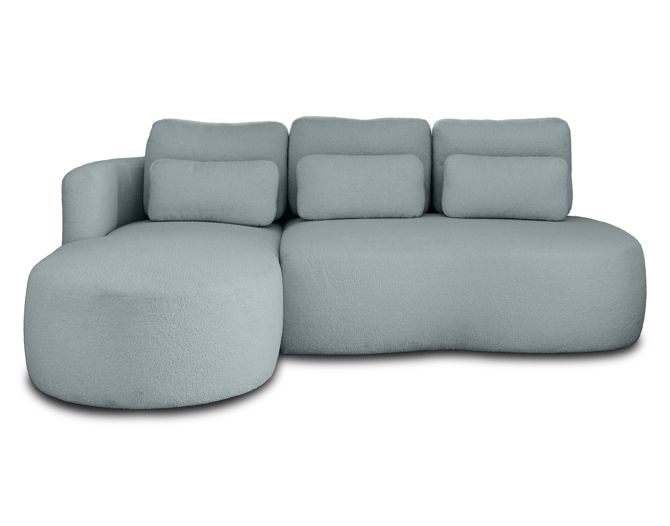 Canapé d'angle 4 places Tissu Design Confort Promotion
