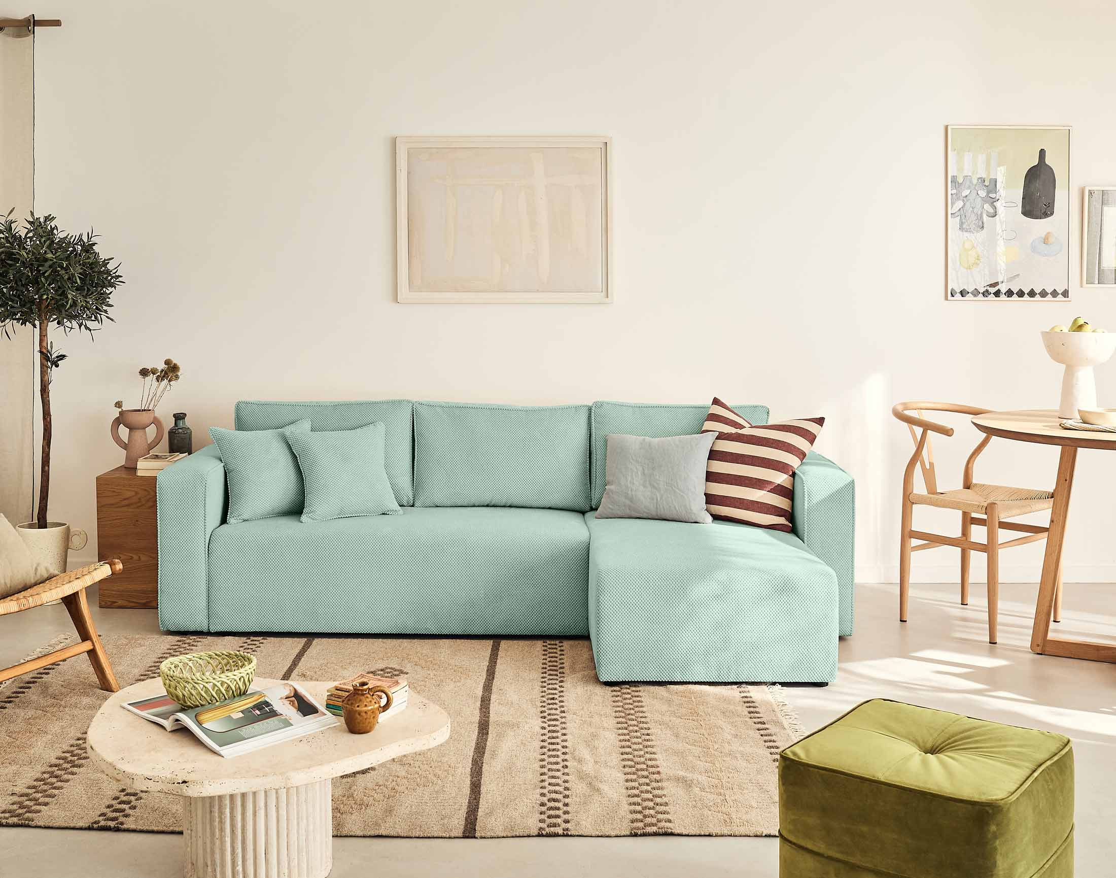 Produit similaire: topaze - Canapé convertible Bleu