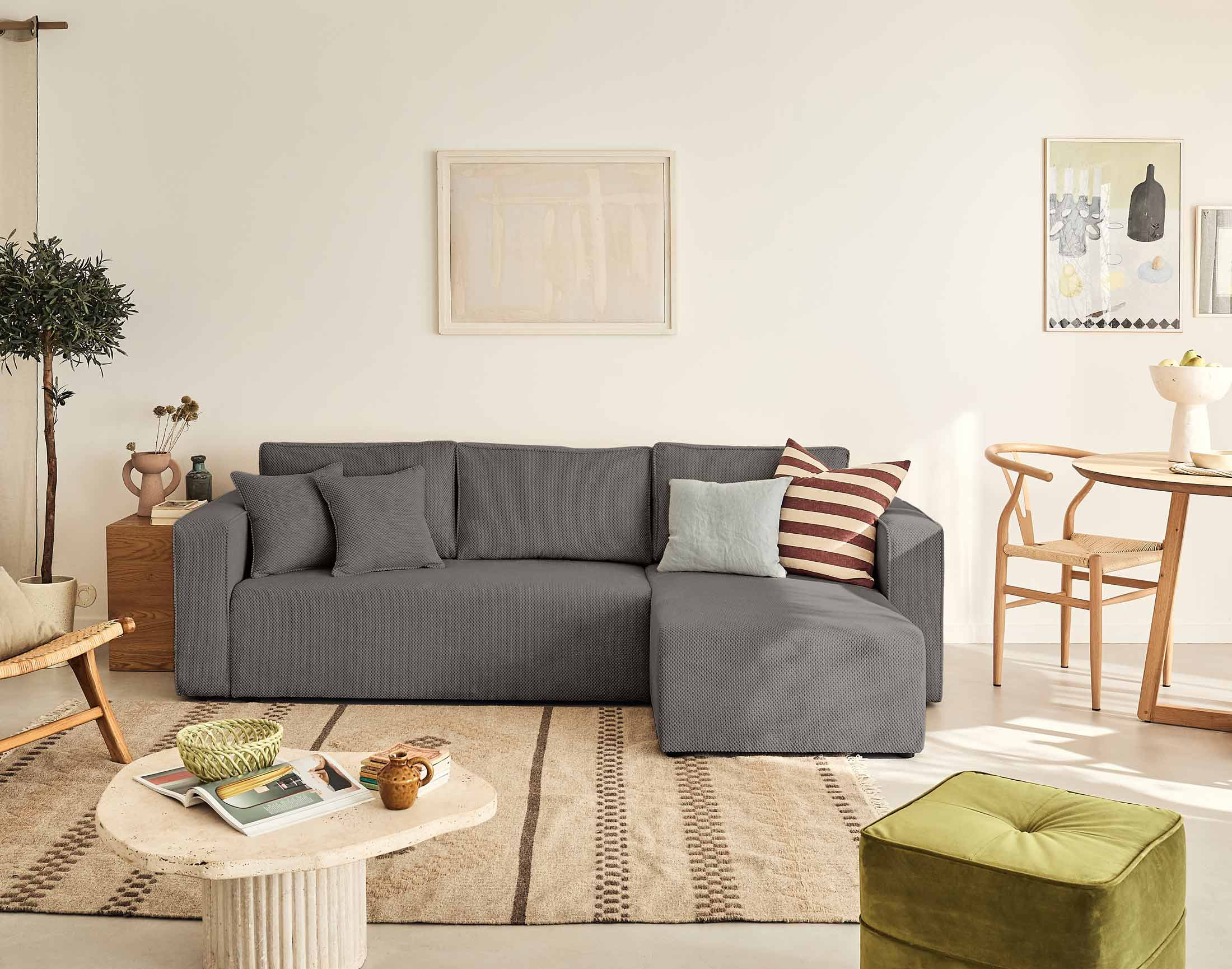 Produit similaire: topaze - Canapé convertible Gris