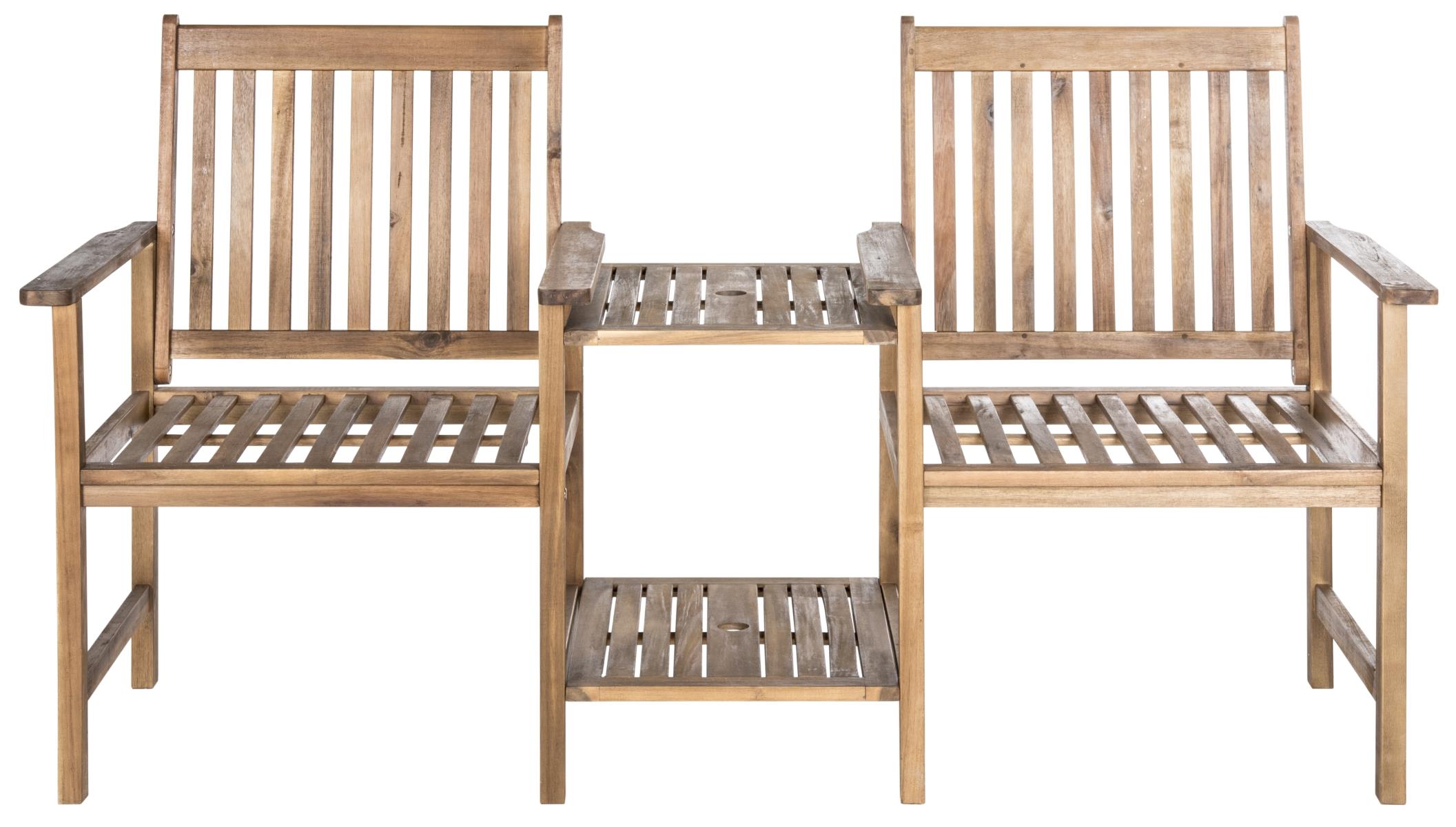 Banc extérieur en Bois d'acacia Beige