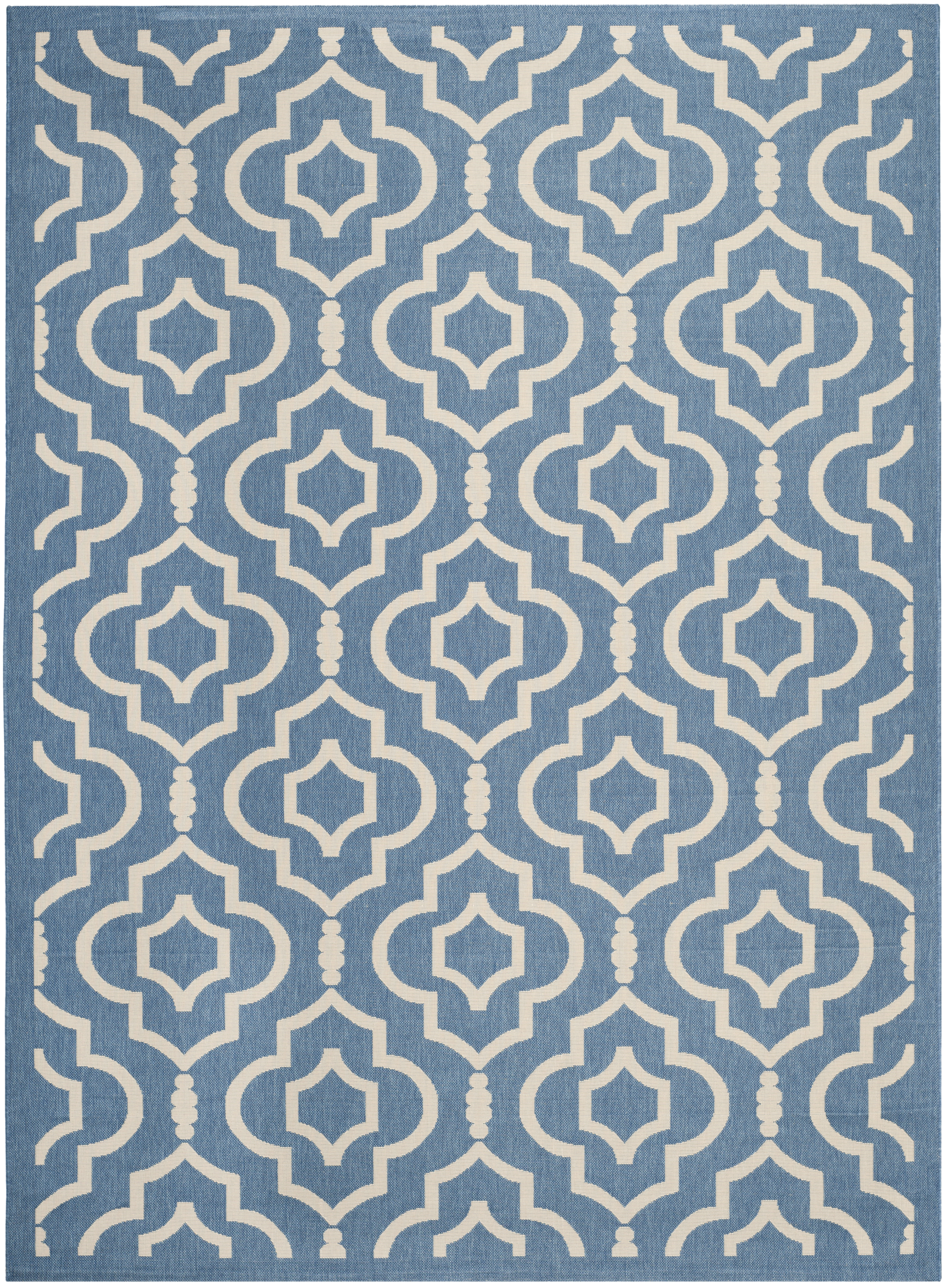 Tapis d'intérieur/extérieur Bleu/Neutre 120 X 170