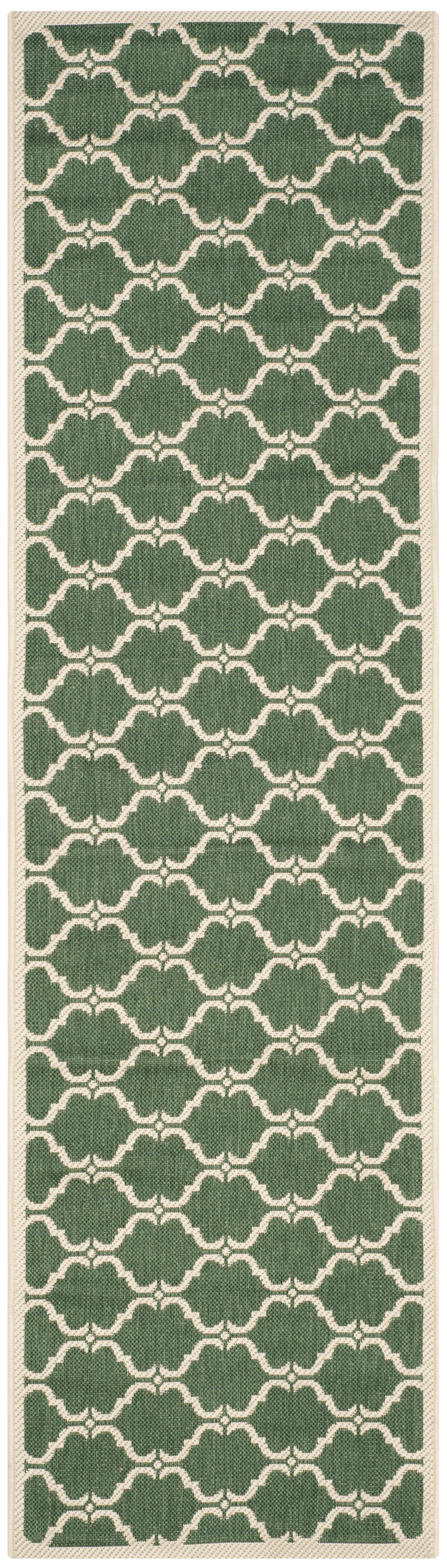 Tapis d'intérieur/extérieur Vert/Neutre 70 X 245