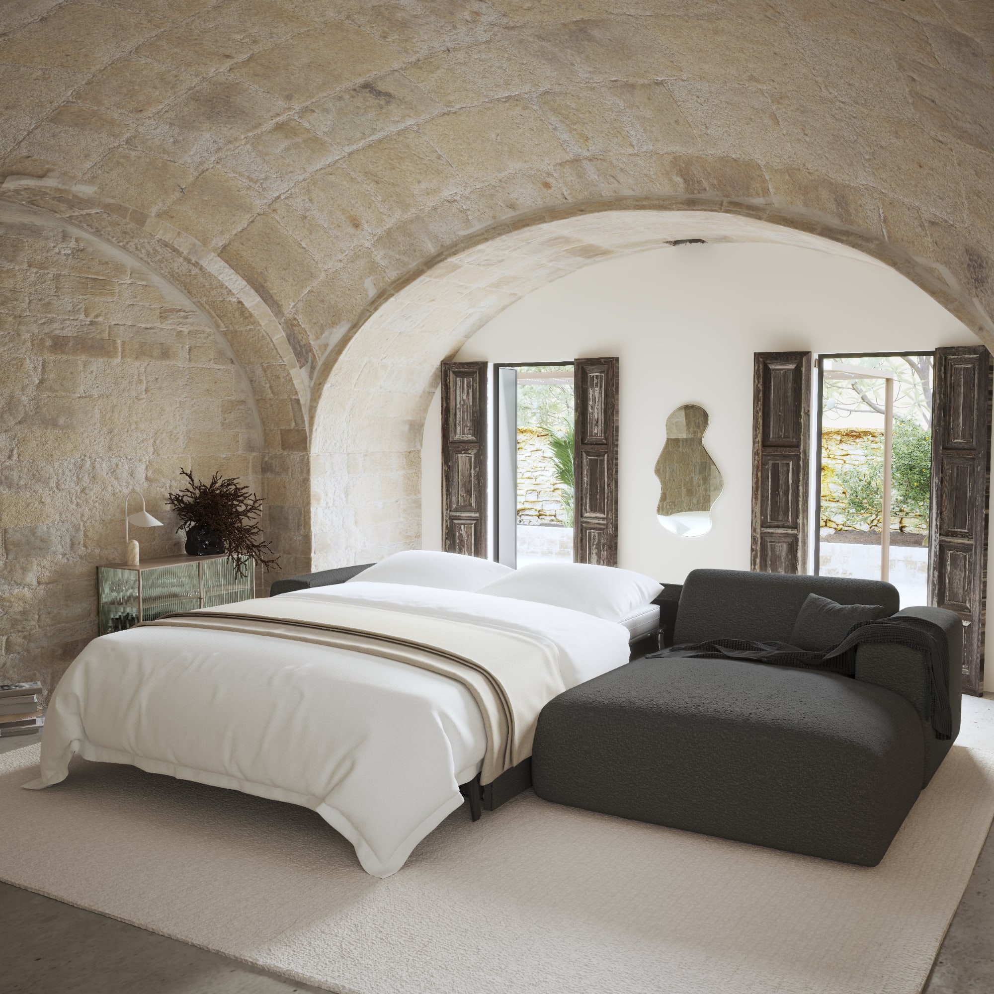 myra - Canapé Gris - Vue supplémentaire 2