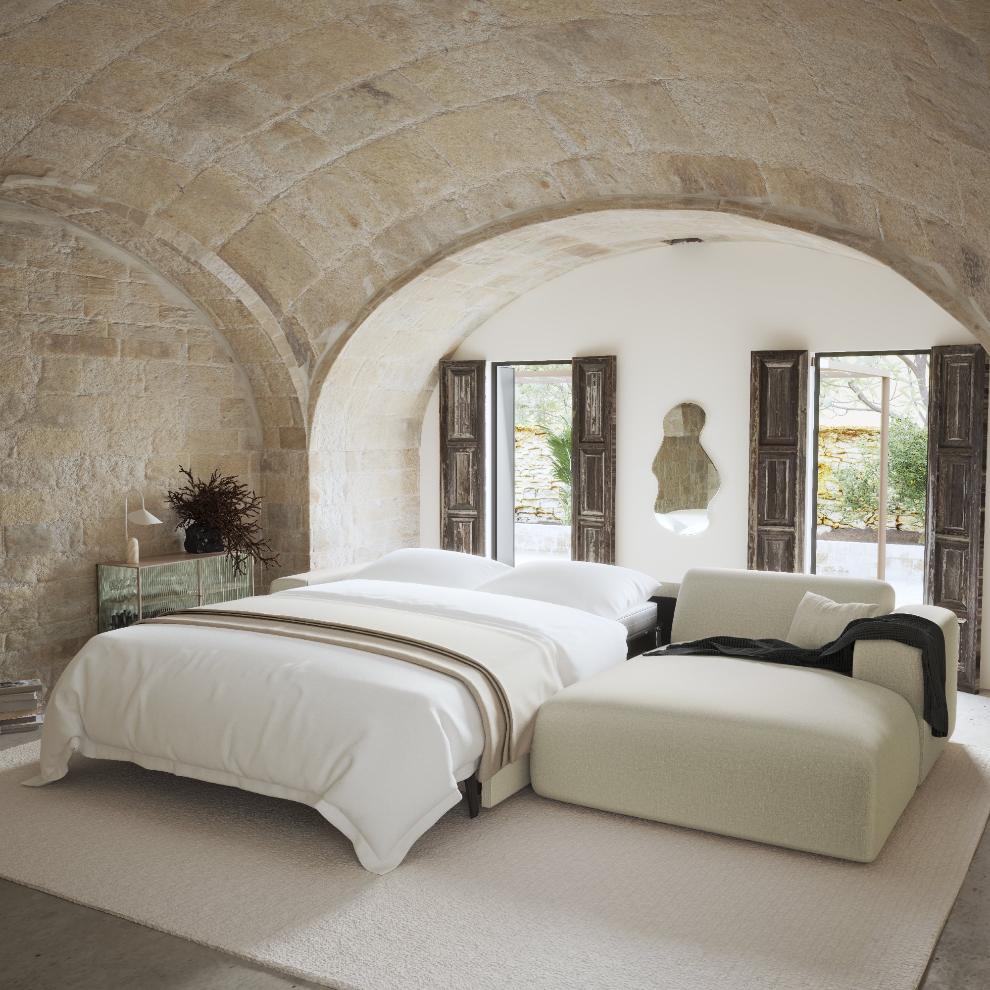 myra - Canapé Beige - Vue supplémentaire 2