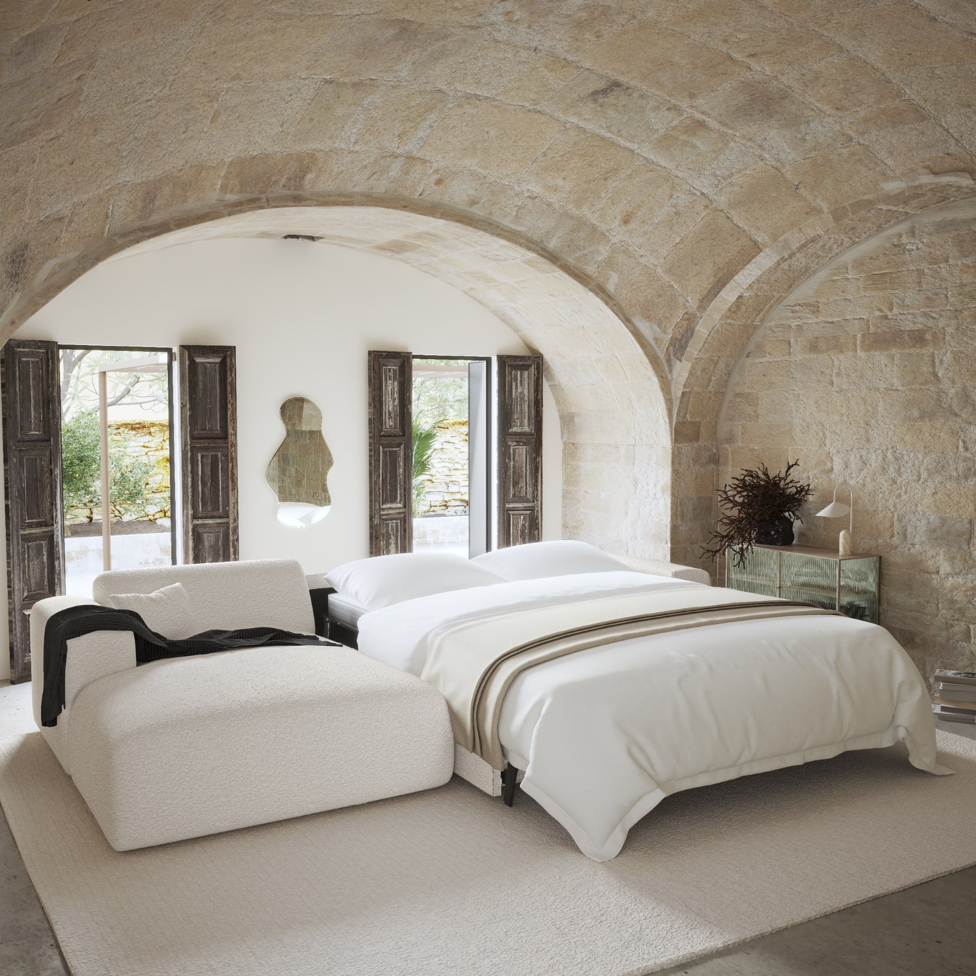 myra - Canapé Beige - Vue supplémentaire 2