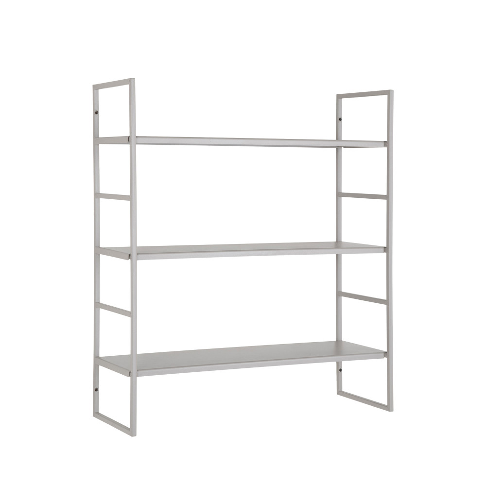 Etagère murale en métal – Gris