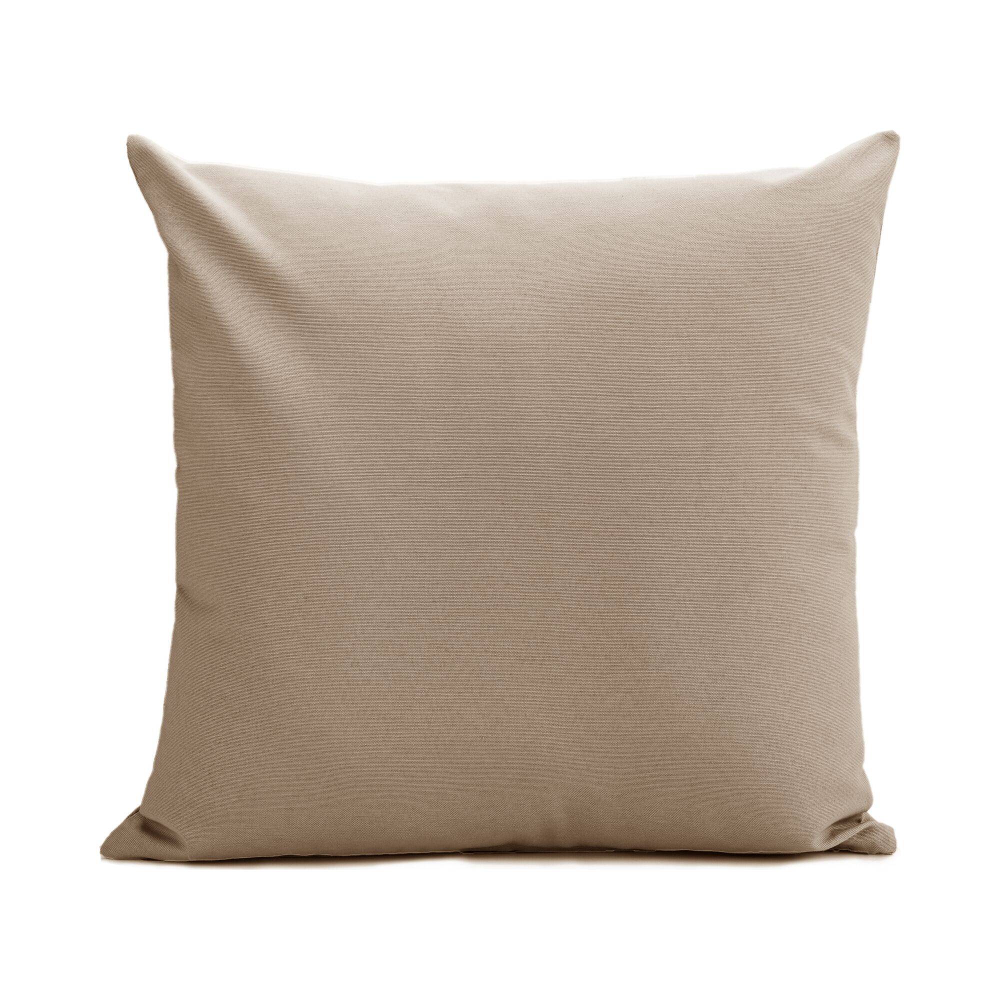 Housse de coussin en Fibres recyclées Lin 40 x 40 cm