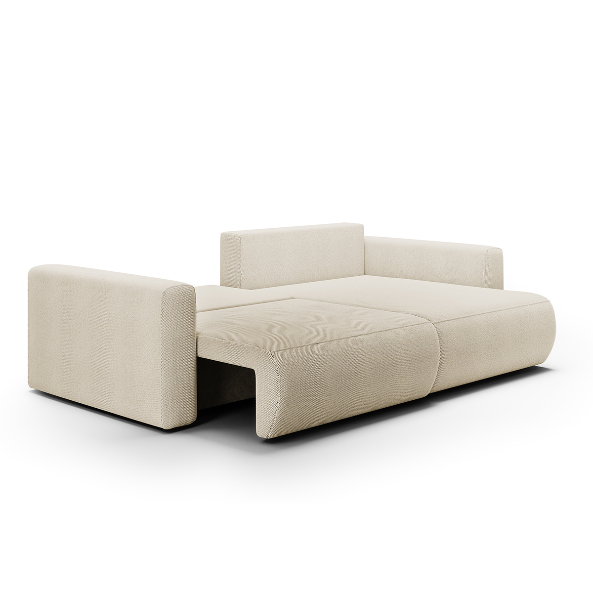 evy - Canapé convertible Beige - Vue supplémentaire 2