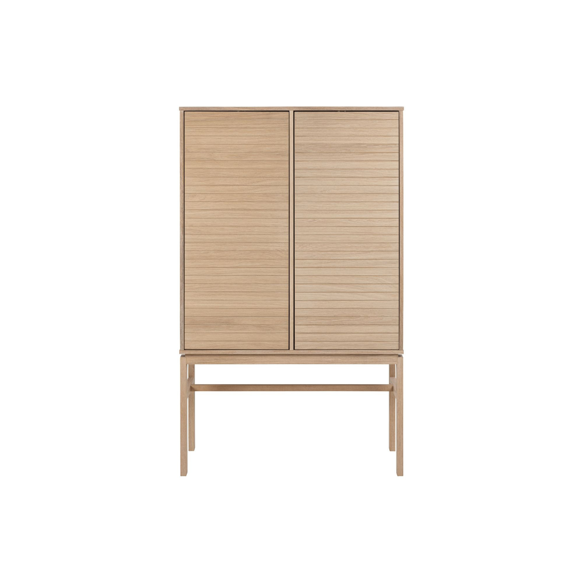 Buffet haut en chêne huilé