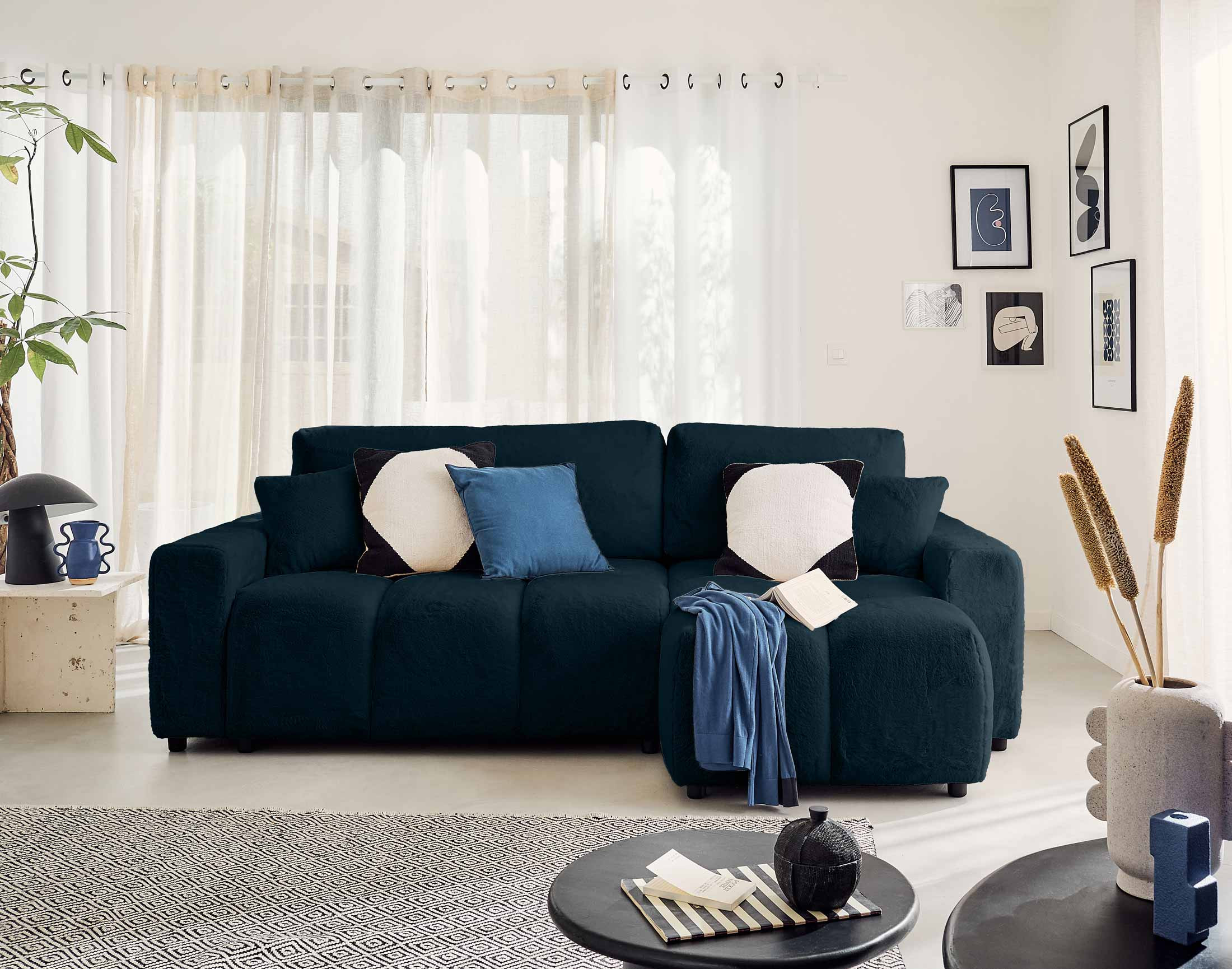 Produit similaire: crocus - Canapé convertible Bleu