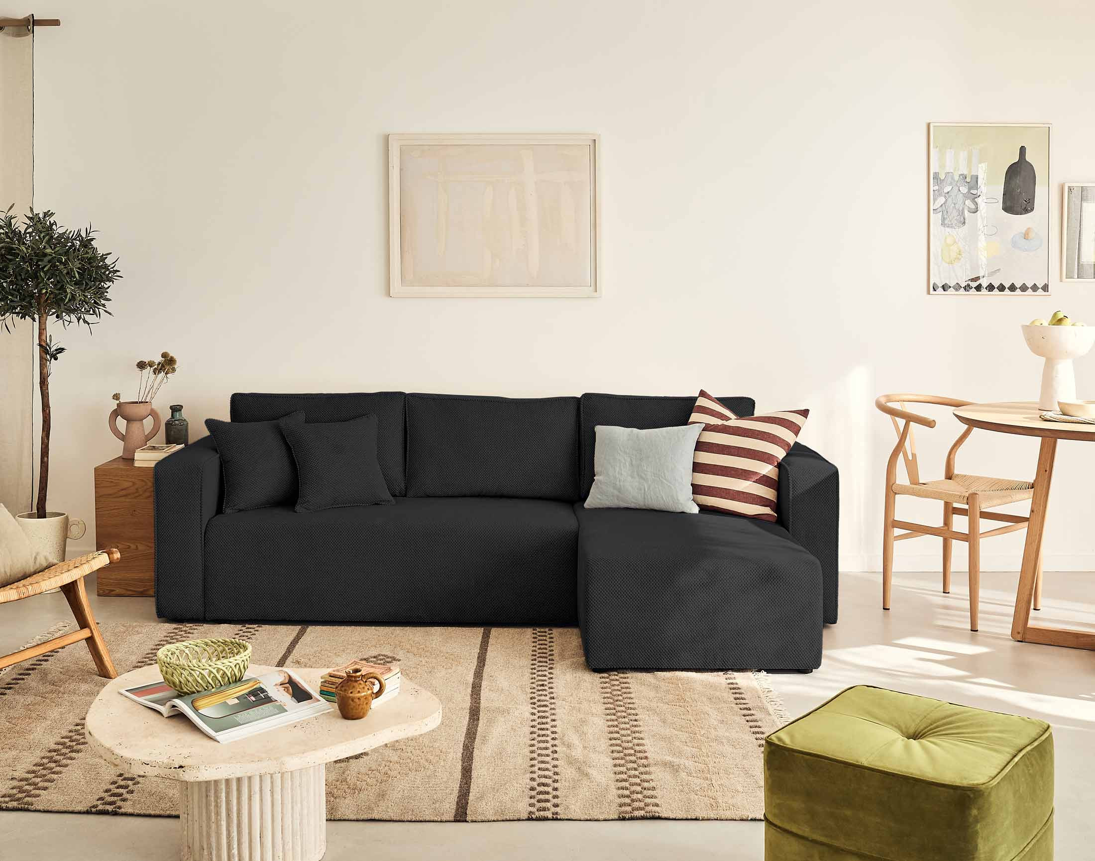 Produit similaire: topaze - Canapé convertible Noir