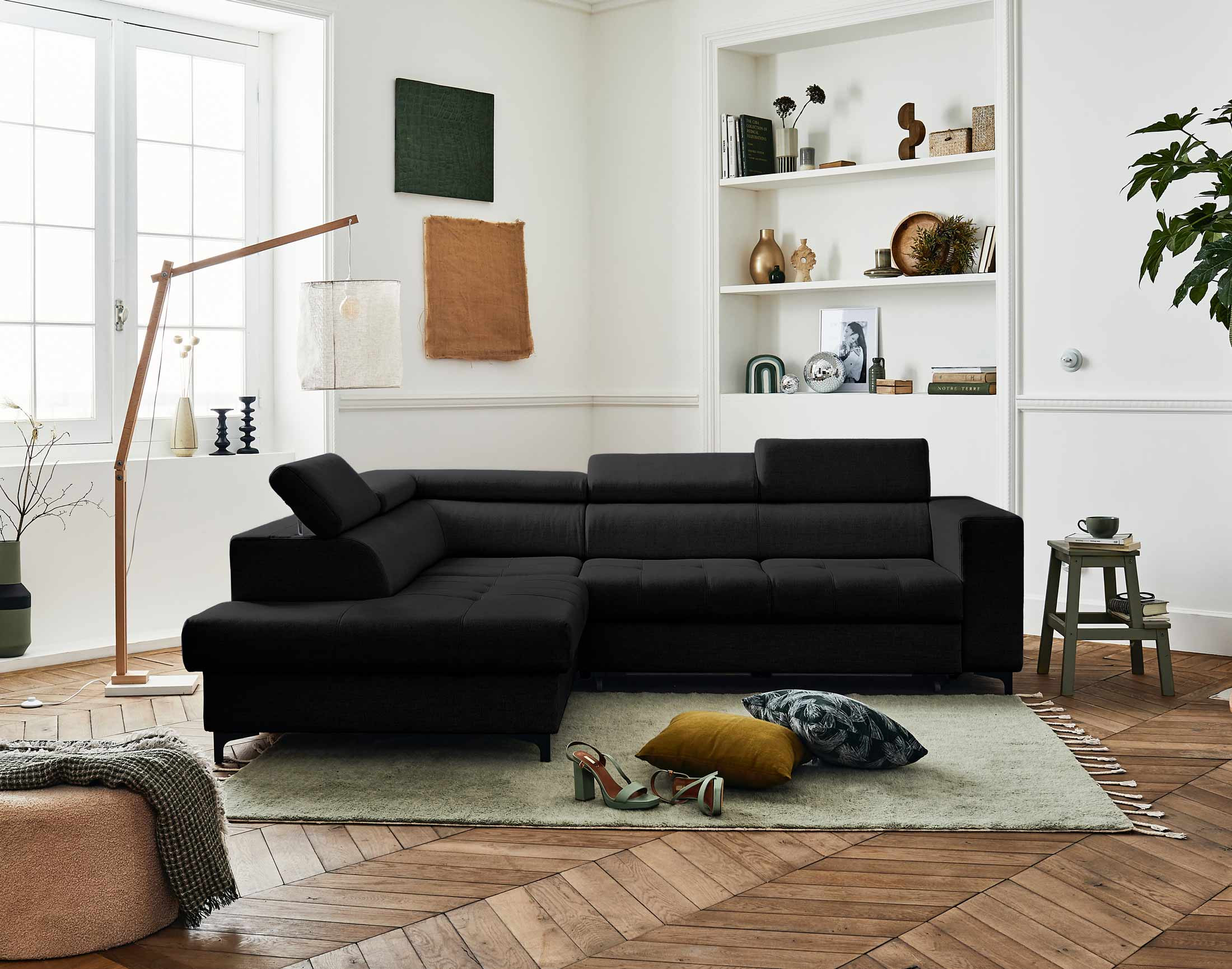 Produit similaire: olinda - Canapé relax convertible Noir