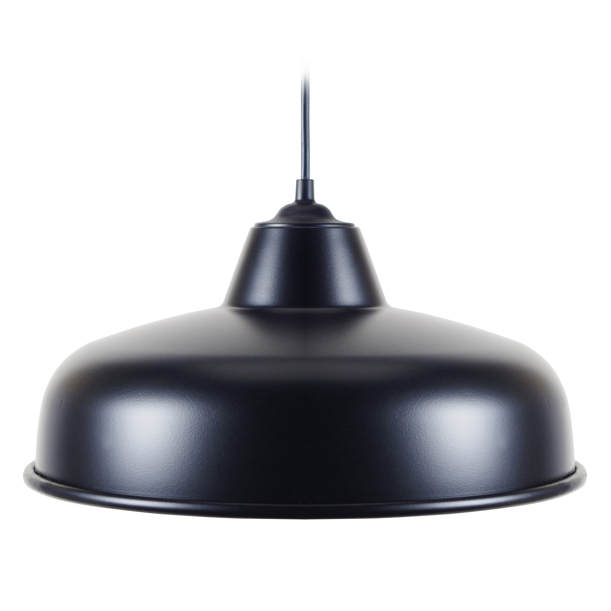 Suspension métal  noir 32  cm