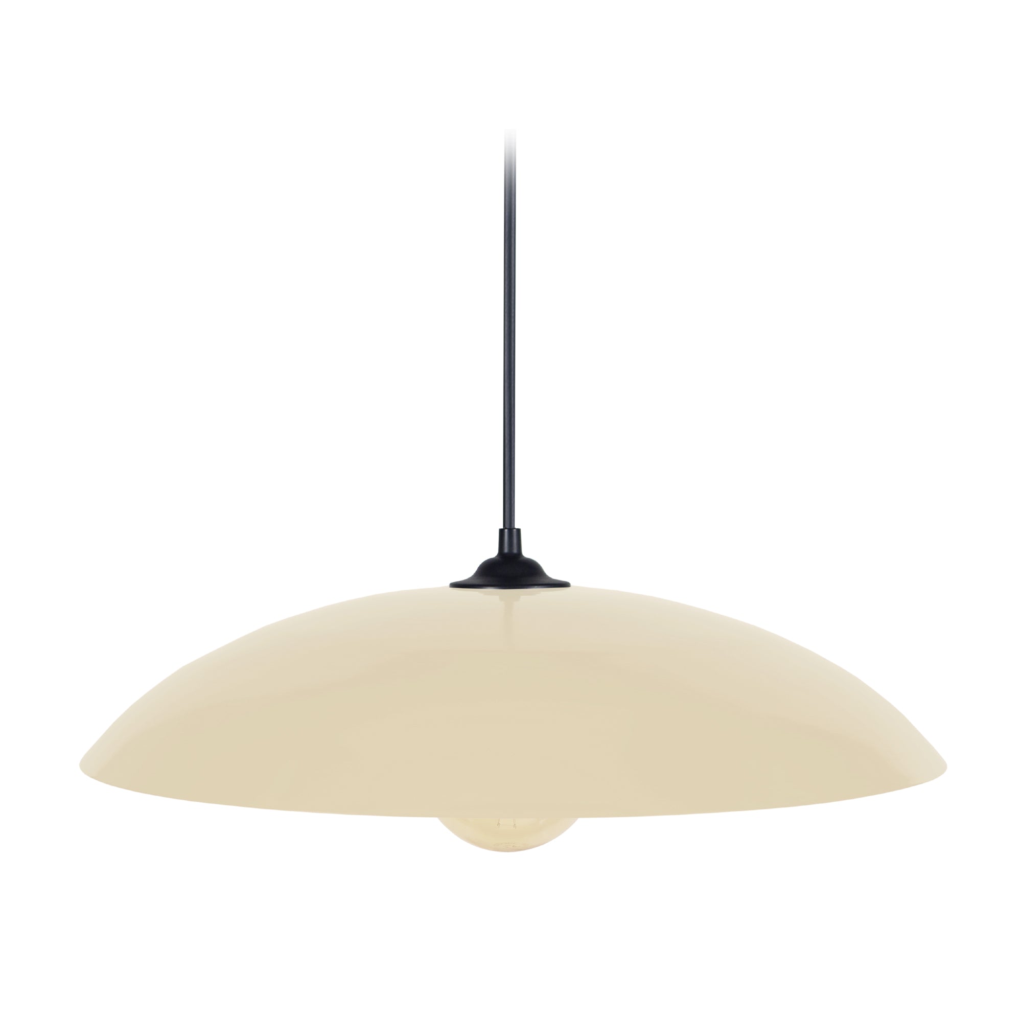 Suspension métal  beige 40  cm