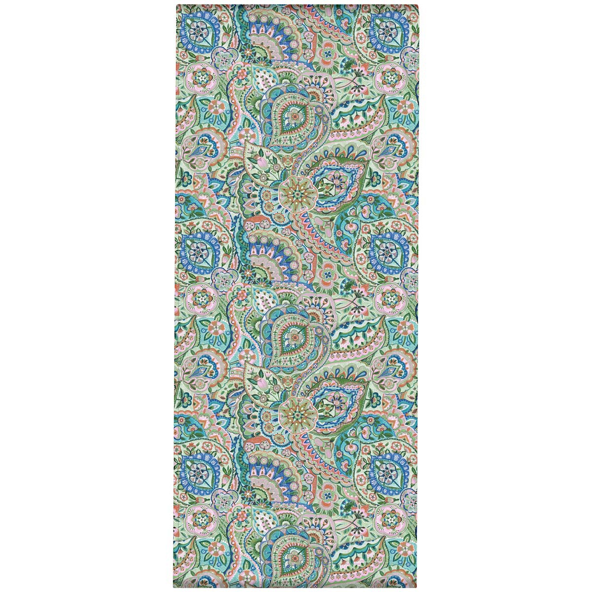 Toile outdoor de chaise longue amovible imprimé indien lagon