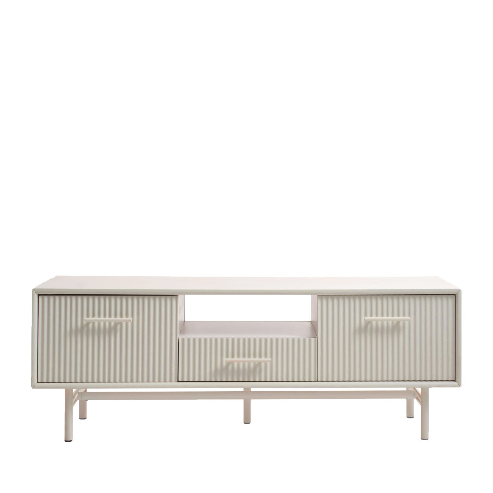 Meuble TV moderne en bois gris