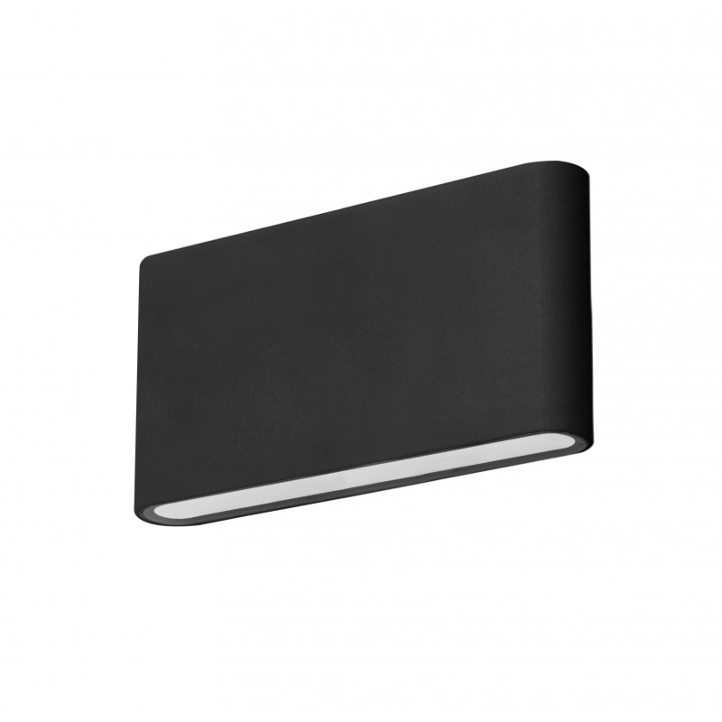 Applique d' Extérieur LED Aluminium Noir 17x3x9 CM