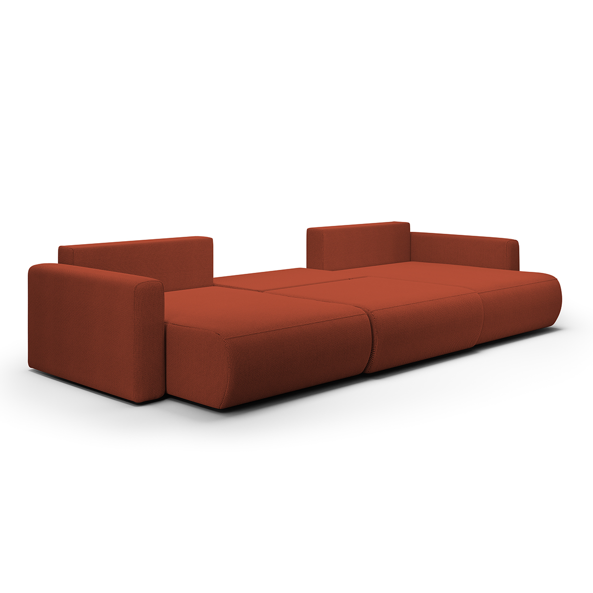 evy - Canapé convertible Orange - Vue supplémentaire 2