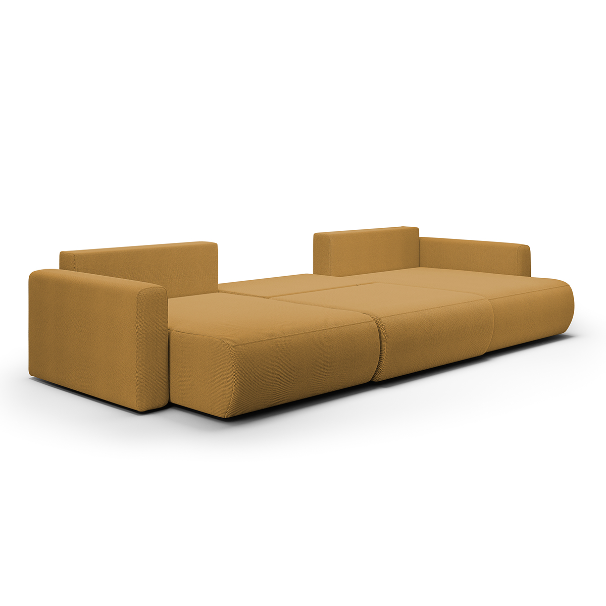evy - Canapé convertible Jaune - Vue supplémentaire 2
