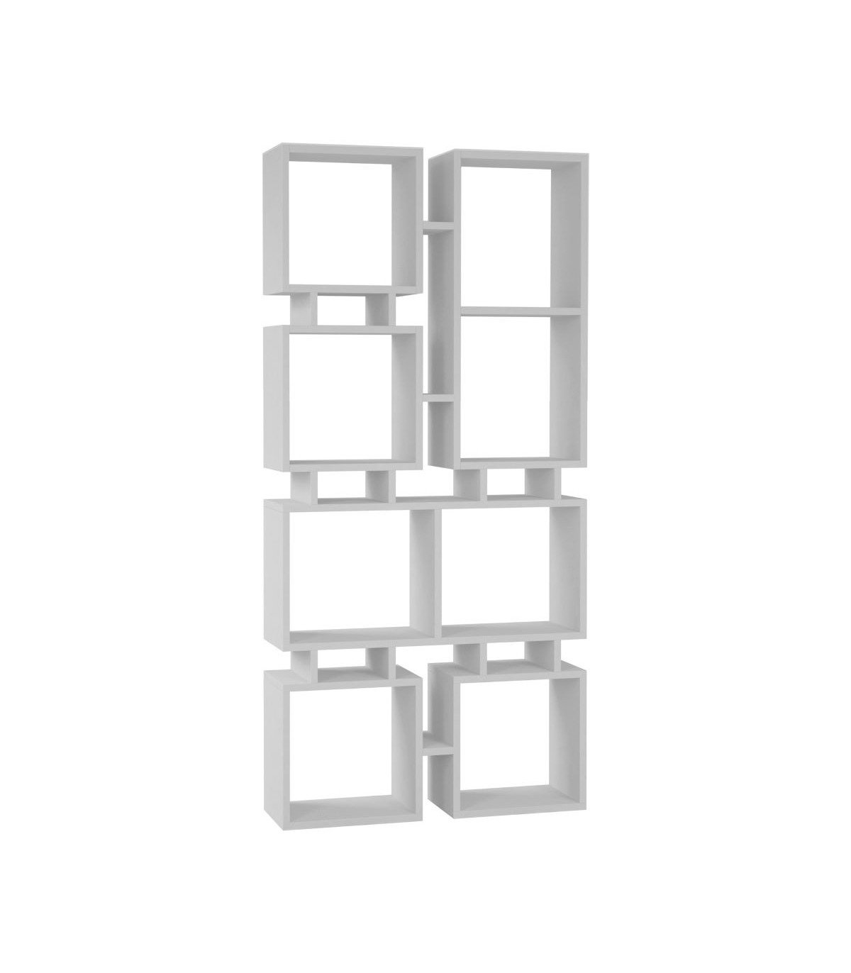 Étagère bibliothèque 161cm bois blanc